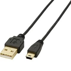 ELECOM USB2.0ケーブル A-miniBタイプ 極細 2.5m ブラック U2C-MX25BK