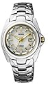Citizen - EW0911-50A - Montre Femme - Ecodrive - Quartz analogique - Dateur - Bracelet Acier