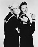FRANK SINATRA AND GENE KELLY 24x36 B&W POSTER PRINT