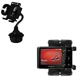 Creative Zen 16GB Car Cup Holder - Gomadic Brand