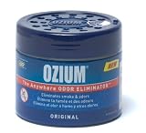 412hQZdakyL. SL160  Ozium Smoke & Odors Eliminator Gel. Home, Office and Car Air Freshener 4.5oz (127g), Original Scent