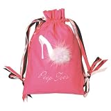 Peep Toes Drawstring Shoe Bag