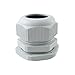 uxcell PG36 White Plastic Waterproof IP67 Connectors Cable Glands