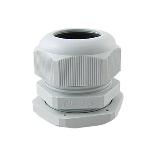 uxcell PG36 White Plastic Waterproof IP67 Connectors Cable Glands