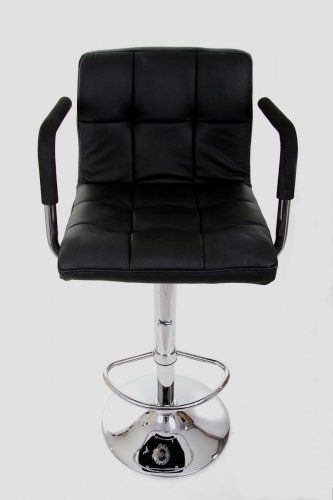 Design Barhocker schwarz ECHT