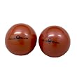 Natural Fitness Pair Soft Weighted Balls Pair, 4-Pounds Each (Red Rock)