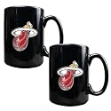 NIB Miami Heat NBA Ceramic Coffee Cup Mug Set
