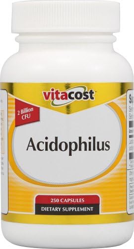 Vitacost Acidophilus - 250 Capsules