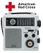 American Red Cross Emergency AM / FM / Shortwave Radio with Flashlight Siren Flashing...