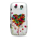 Hard Snap-on Shield With BUTTERFLY HEART SILVER Design Faceplate Cover Slee ....