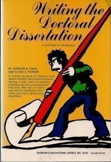 Systematic Approach to Writing Doctoral Dissertation