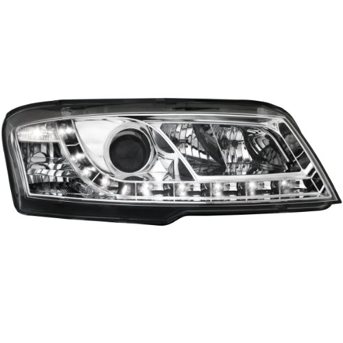 Dectane DAYLINE SWFI05GX Scheinwerfer Fiat Stilo 01-08 Tagfahrlicht-Optik chrom Preisvergleich