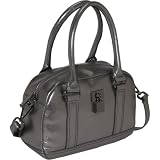 Calvin Klein Vienna Lock Dr. Satchel (Pewter)
