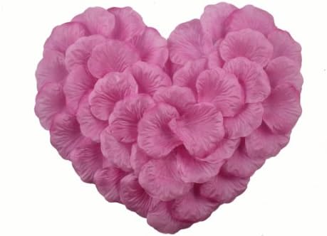 Wholesale Lot 4000 PCS Pink Silk Rose Petals Wedding Flower Decoration Wf-004