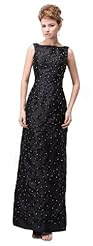 Satin Beaded Portrait Neck  Dress