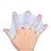 Vktech Silicone Finger Gloves for Swimming Blue (M)