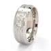 New 8mm Milled PRIDE Titanium Ring, Free Sizing Band 4-17!
