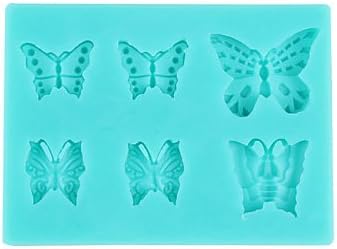 Eoonfirst Butterfly Shape Silicone Cake Decorating Mold