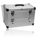 Alukoffer Werkzeugkoffer Aufbewahrung silber - 218629