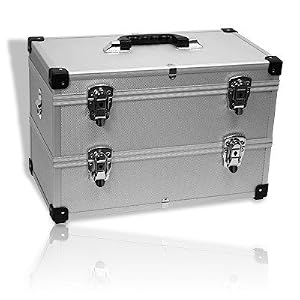 Alukoffer Werkzeugkoffer Aufbewahrung silber - 218629