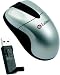 Electronics : Wireless Optical Mini Mouse Black/Silver