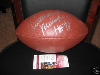 Anthony Munoz Autographed Football - usc Jsa coa - Autographed Footballs