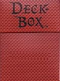 RED - Ultra PRO Textured Gaming Deck Box - Includes 50 Pack of Standard Size Deck Protectors and Sleeves - B0002TT37K