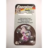 Energizer AC312E-4 Hearing Aid Batteries (4-Pack) by 