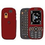 Samsung Gravity2 T469 Red rubber feel Protective Case Faceplate Cover