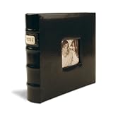IMAGE OF Ferrara Black Photo Album with Window - 300 Photos