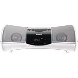 Sharp DKA1 i-Elegance Music System with Alarm Clock for iPod (White)