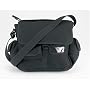 Urban Explorer Black Canvas Shoulder Bag