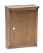 Architectural Mailboxes 2582ACH Laguna Wall Mount Locking Mailbox, Antique Copper Hammered