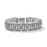  : Marcasite Silver Bracelet 7 1/2'