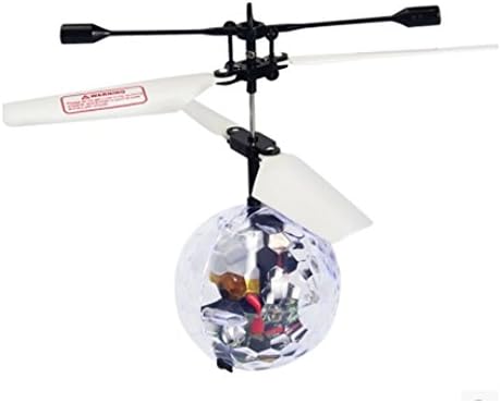 Rascal Flying Apple,Mini Induction Suspension RC Aircraft Remote Control Toy with Music ,LED Lights for Kids
