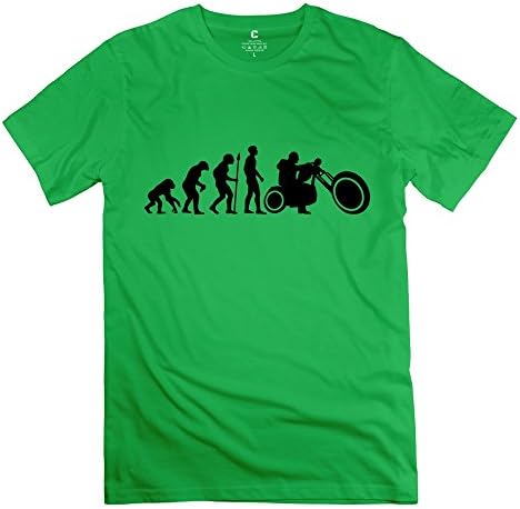 HUASH Boy Biker Evolution Tee Shirt ForestGreen
