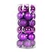 Happy Bag Christmas Tree Ornaments Plastic Light Balls