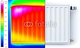 IMAGE OF Wallmonkeys Peel and Stick Wall Decals - Radiator Thermal Imaging Half - 60