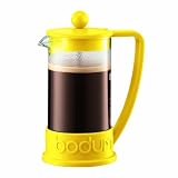 Bodum New Brazil 3-Cup French Press Coffee Maker, .35 l, 12-Ounce, Yellow by 