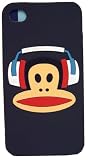 412i1w1dKeL. SL160  Paul Frank iPhone 4 Silicone Case   Headphone Julius Monkey