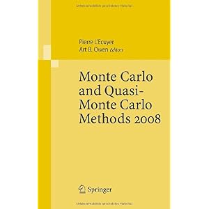 【クリックで詳細表示】Monte Carlo and Quasi-Monte Carlo Methods 2008 [ハードカバー]