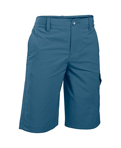 Under Armour Boys' Match Play Cargo Golf Shorts, Slate Blue (983), Youth Medium