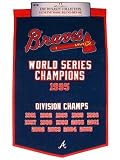 Atlanta Braves Felt Championship Banner