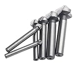 (ドーフィ) Dophee HSS鋼ドリル 三フルート90°ストレートシャンクツールセット　6本セット 4241