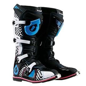 SixSixOne Flight Boot - 10/Rad Cyan