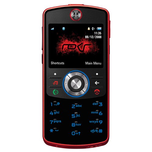 Motorola MOTOROKR EM30 Unlocked Phone with 2 MP Camera, MP3 Player, and MicroSD Slot--International Version with No Warranty (Cherry Red)