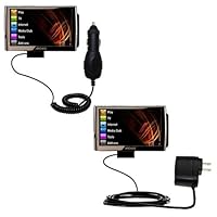 The Essential Gomadic Car and Wall Accessory Kit for the Archos 5 5g - 12v DC Car and AC Wall Charger Solutions with TipExchange