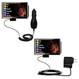 Essential Kit for the Archos 5 (120 / 250 GB) includes a Car and Wall Charger - Gomadic Brand w/ TipExchange Technology