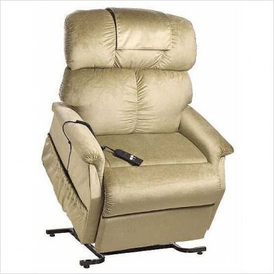 PR-505S MaxiComfort Small Lift Chair - Quick Ship Fabric: Cabernet, Pillow: Head Pillow