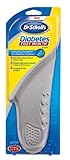 Dr. Scholl's Diabetes Foot Health Insole Women, 1-pair Packages (Pack of 2)